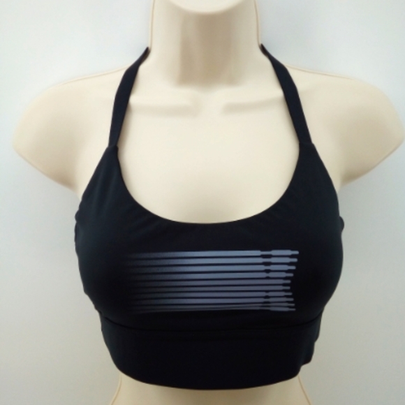 $50 Savage X Fenty Band It Low-Impact Sports Bra Black S - Picture 3 of 9